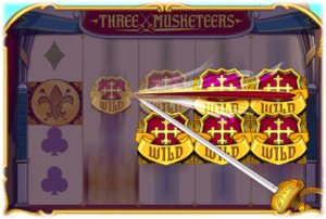 New Three Musketeers Online Slot Wild Slash