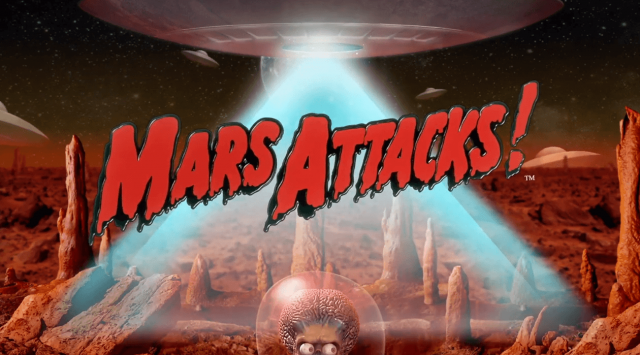 Funny Online Slots Themes: Mars Attacks Slot by Blueprint Gaming