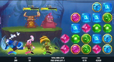 Wild Worlds Super Hero Slots Fight