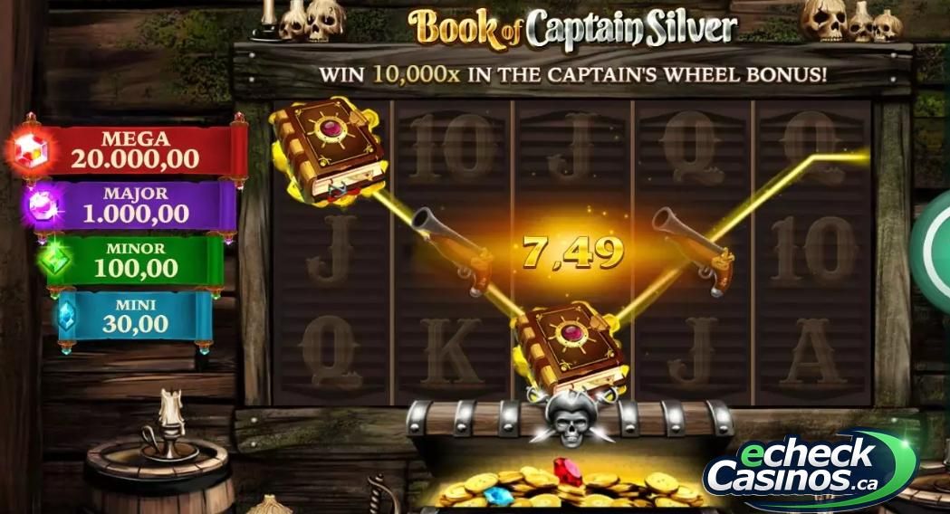 Slot title Book of Captain Silver